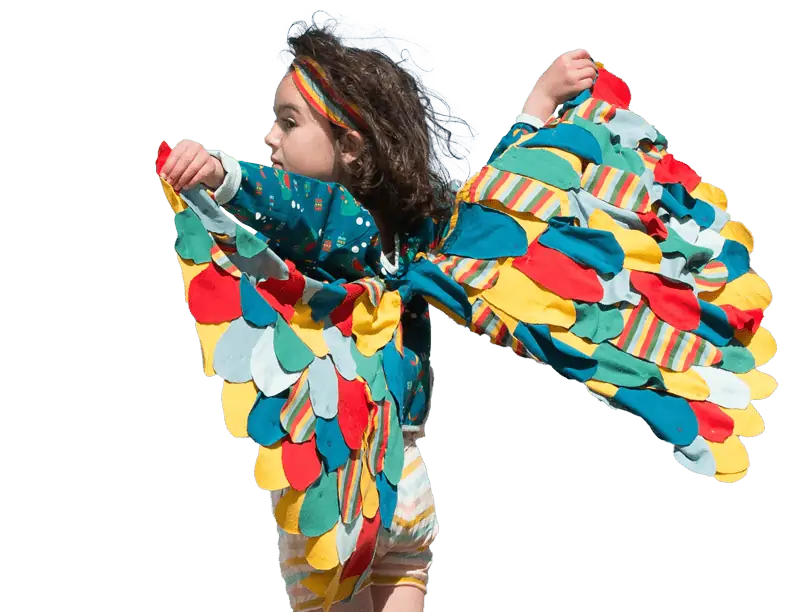 Little Green Radicals girl cut out