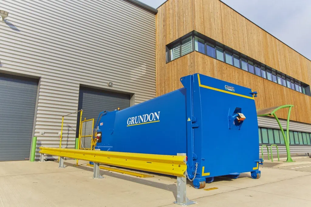 Grundon container at ILG Salford